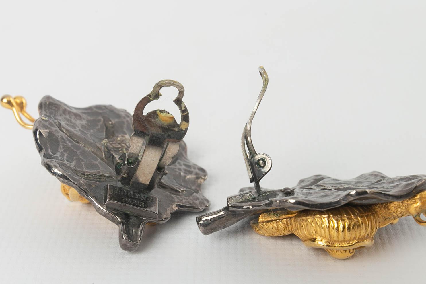 Boucles d'oreilles escargot Lorens in vendita 2