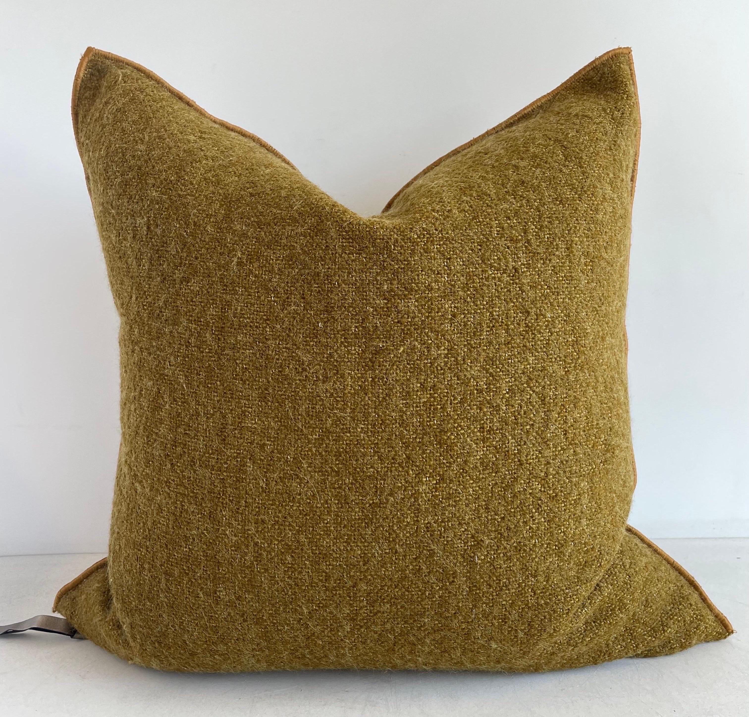 Bouclette French Wool Accent Pillow 2