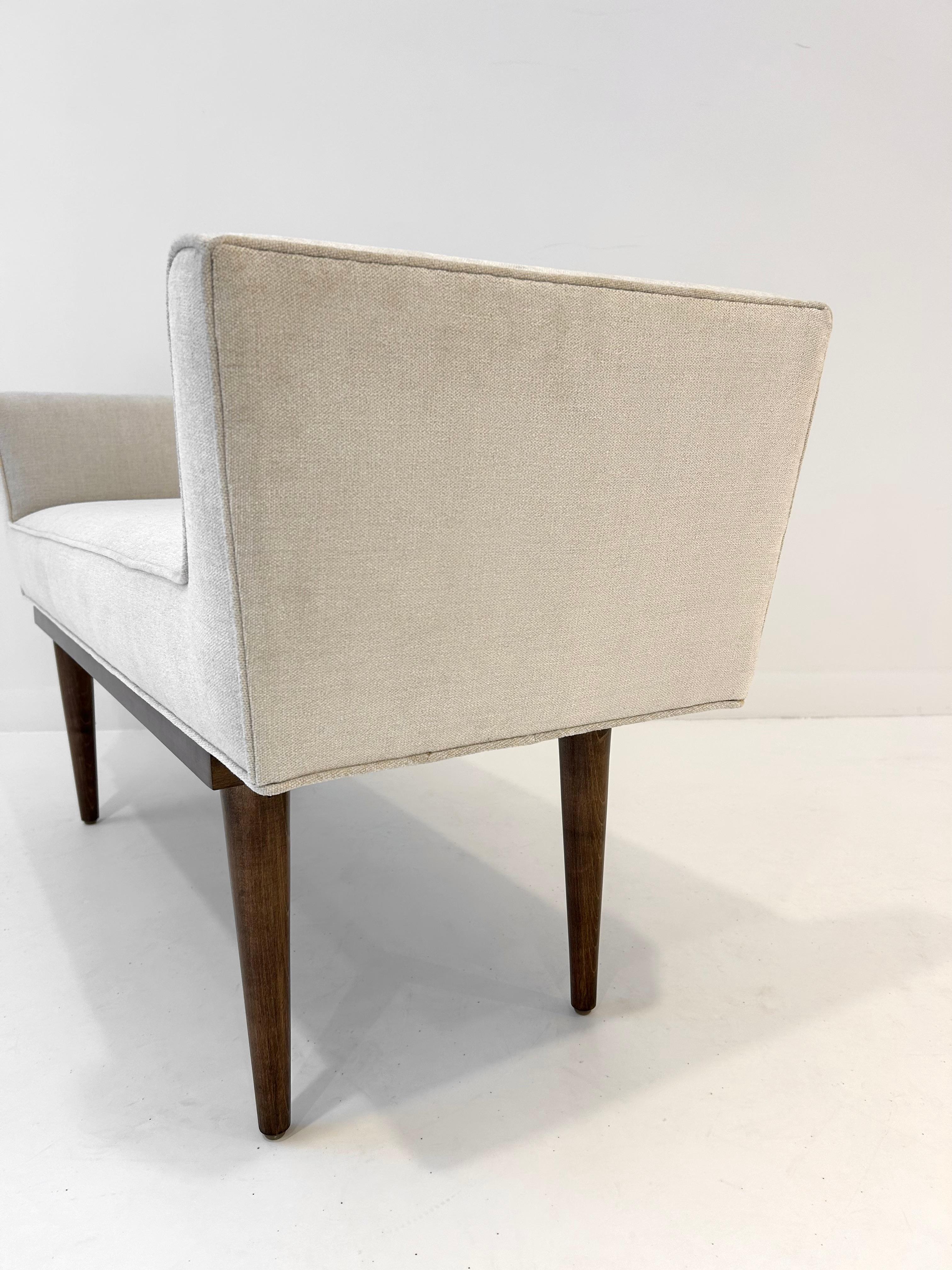 Boudoir Arm Bench by Lost City Arts For Sale 3