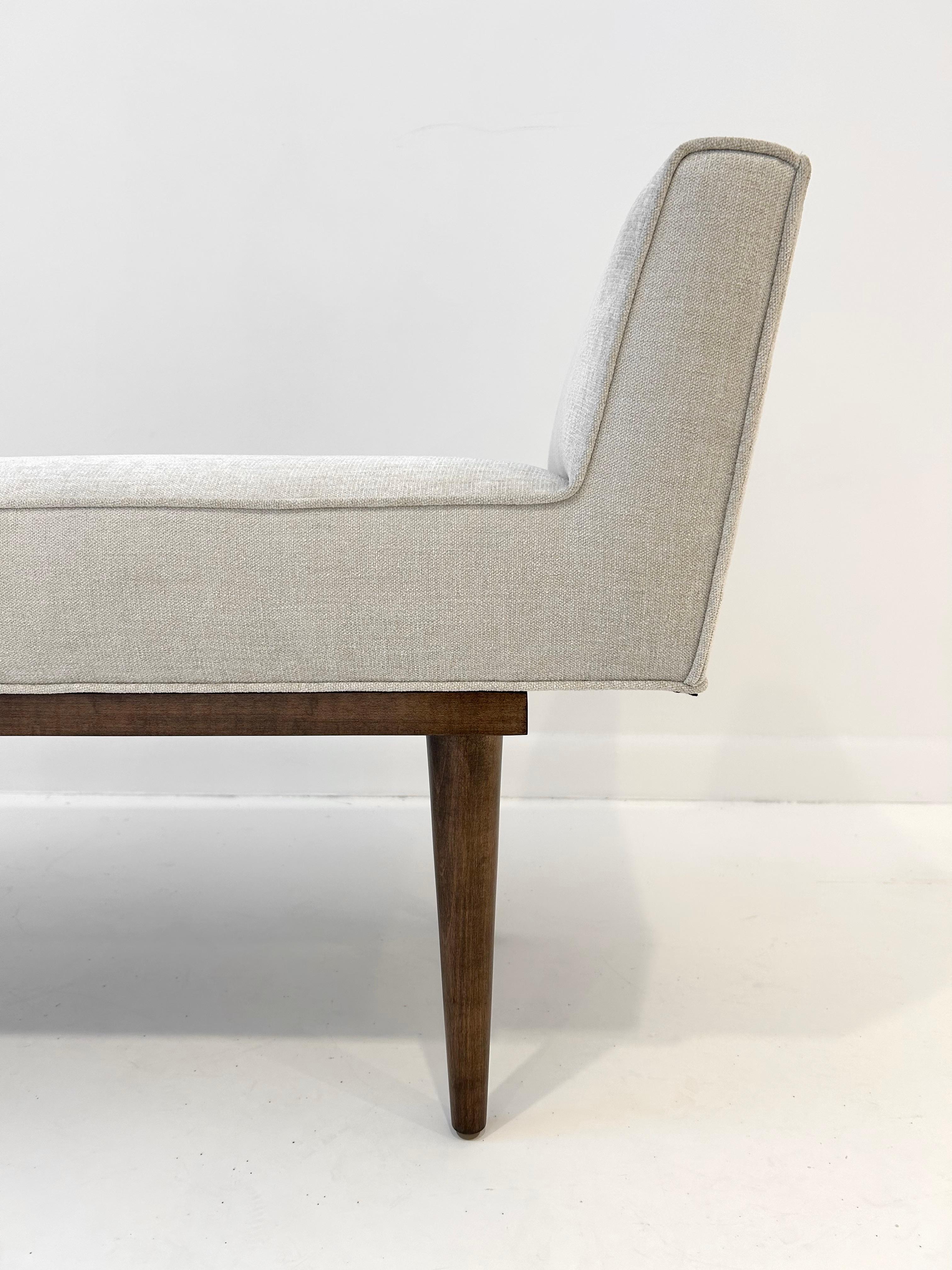 Boudoir Arm Bench by Lost City Arts In New Condition For Sale In New York, NY