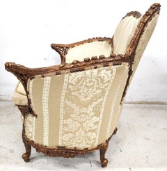 Sedia da salotto Boudoir di Carole Hicks Bolton e Ej Victor con cuscini