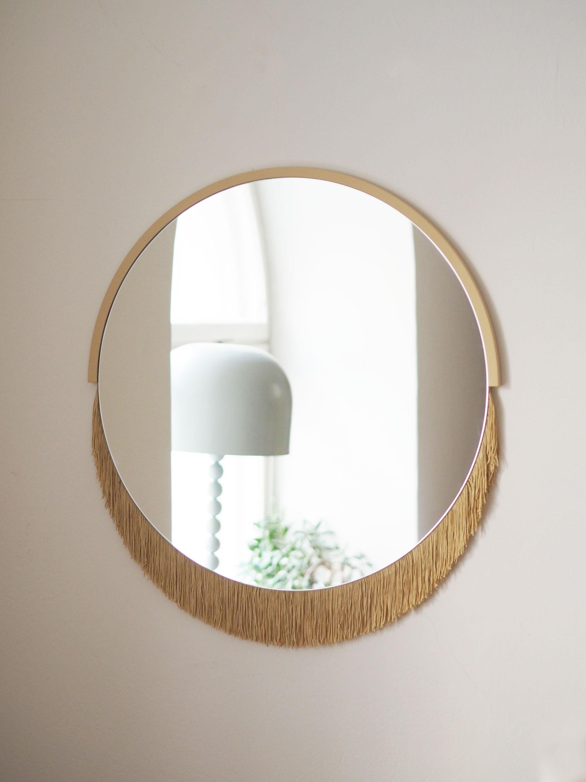 Contemporary Boudoir Medium Wall Mirror by Tero Kuitunen For Sale