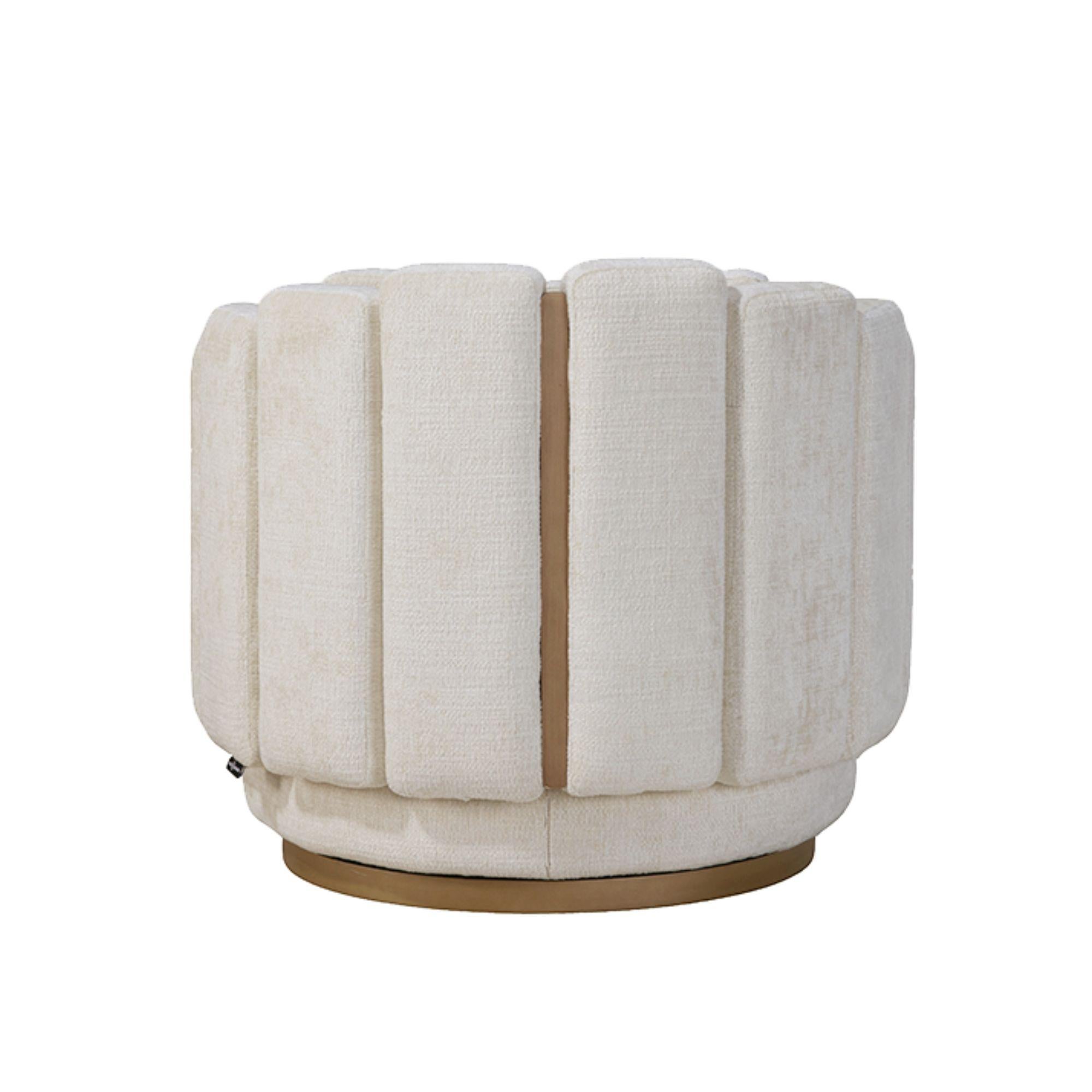 Organico moderno Poltrona girevole BOUDOIR in vendita