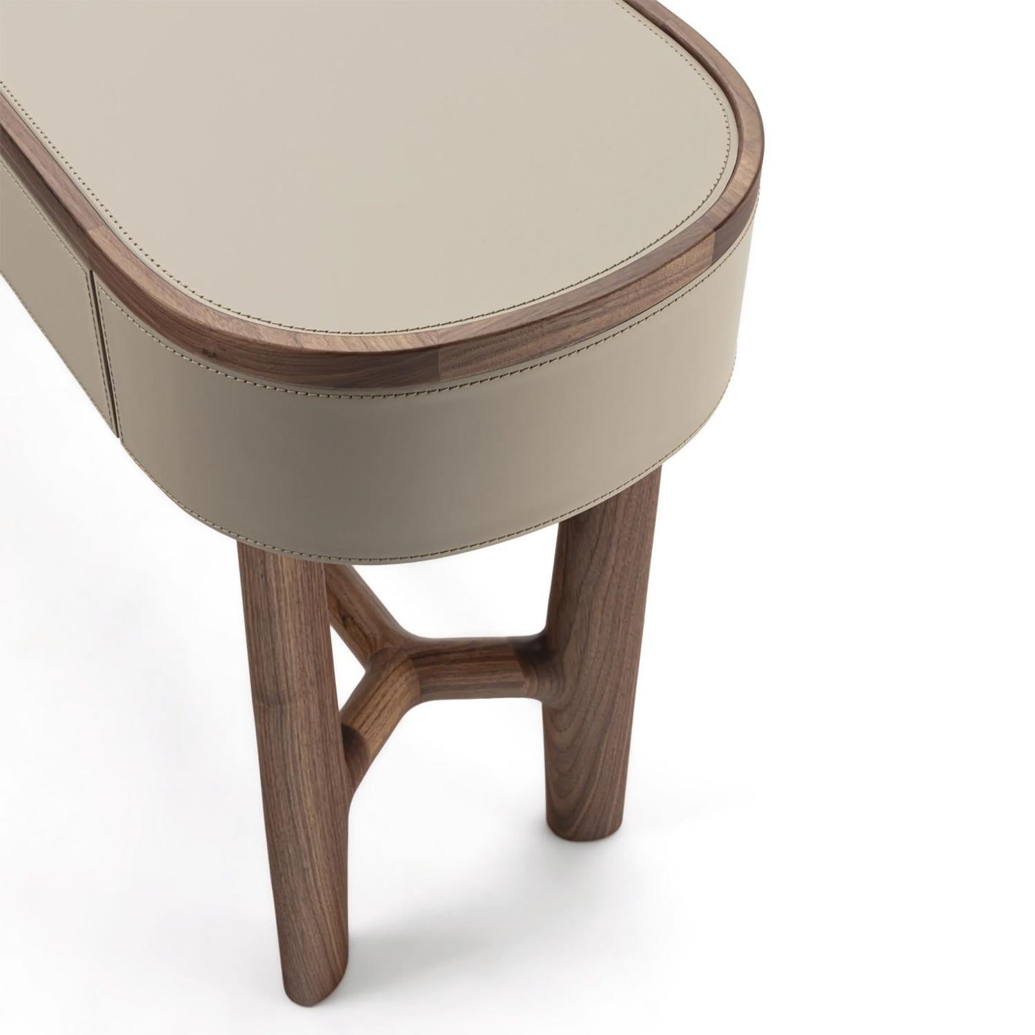 Boudoir Walnut Console Table For Sale 2