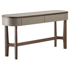 Boudoir Walnut Console Table