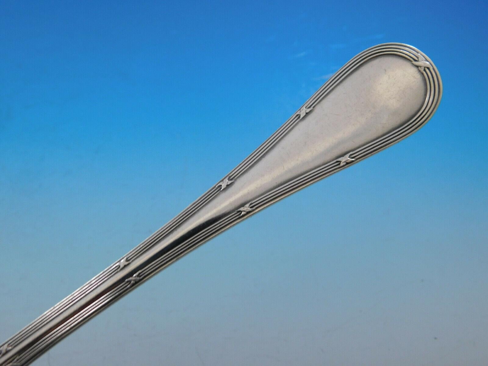Argent sterling Service d'argenterie en métal argenté Bougainville par Hacker & Hermann Autriche 175 pièces en vente