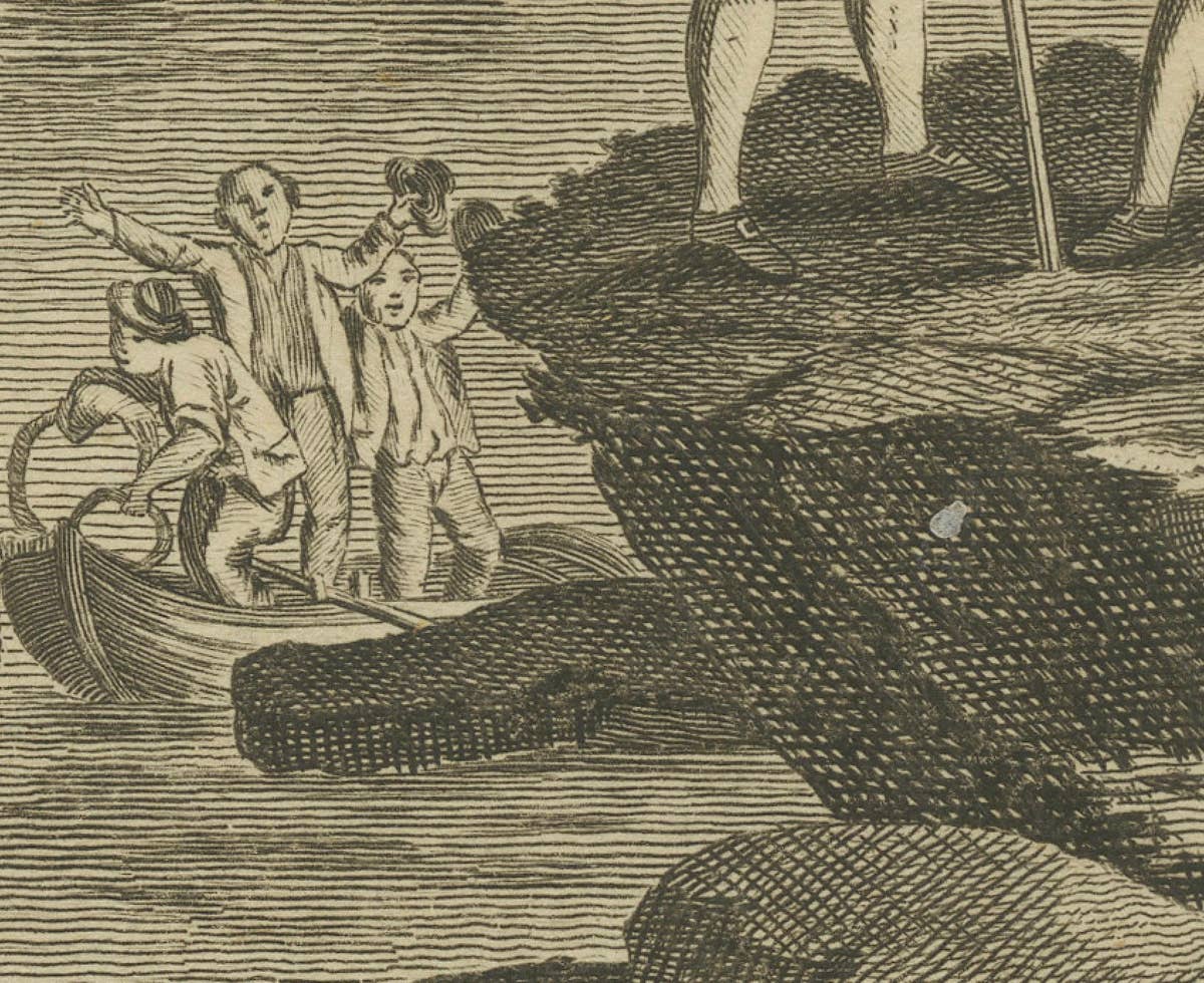 Bougainville's Claim in the Magellan Straits, circa 1767