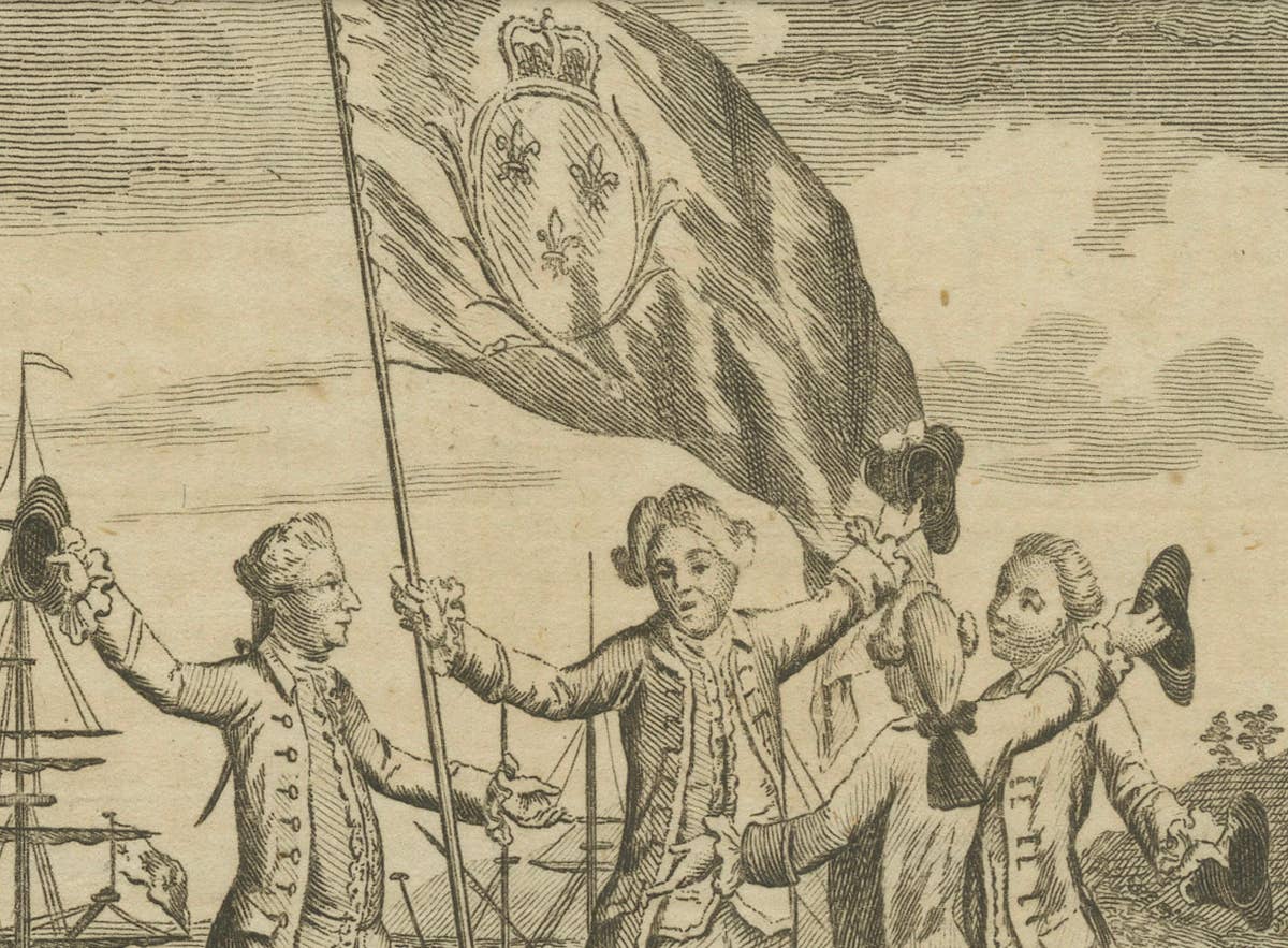 Bougainville's Claim in the Magellan Straits, circa 1767