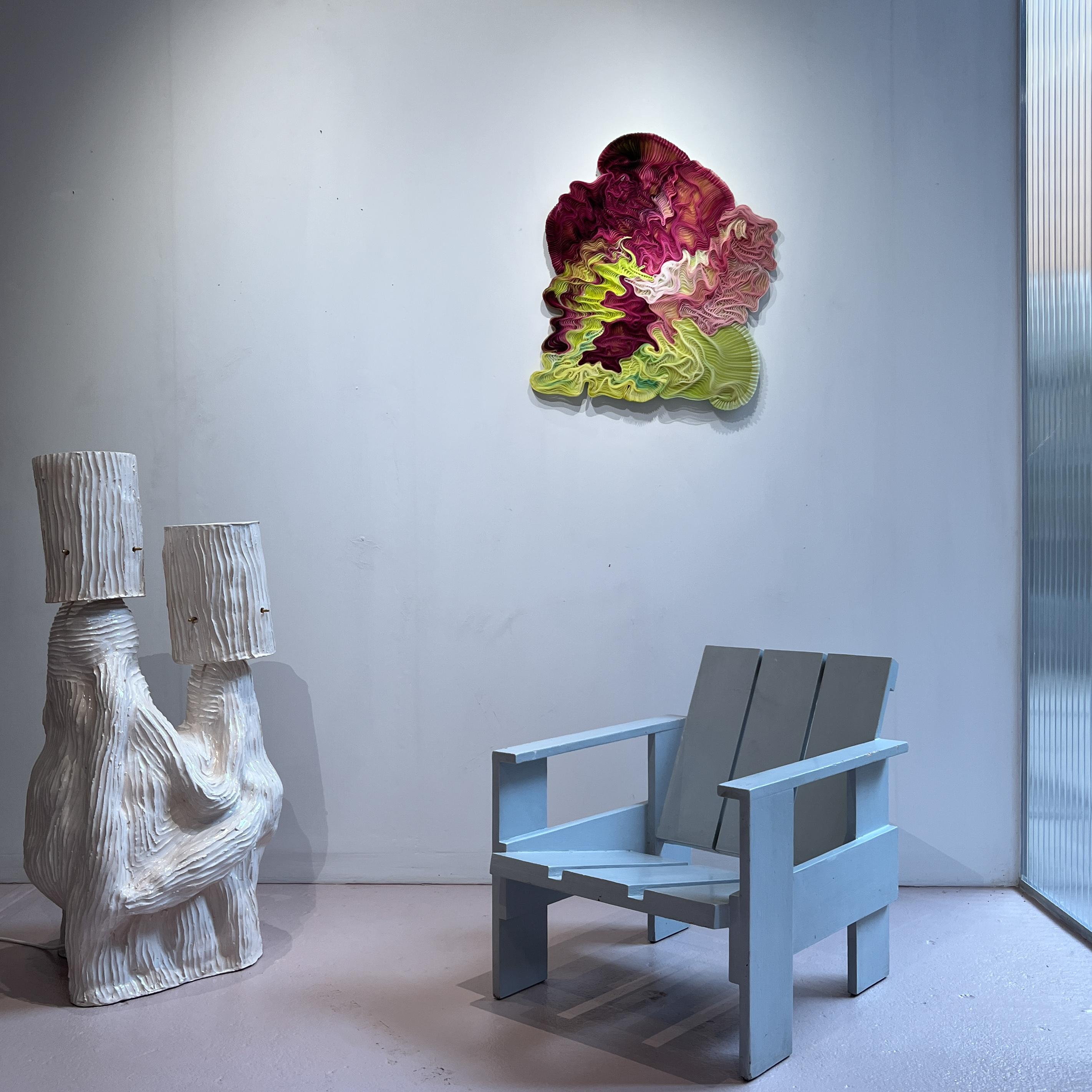 XXIe siècle et contemporain Bougainvilliers Pour Téta Textile d'art de Diana Bitar, 2022 en vente