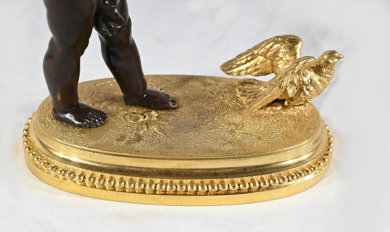 Candeliere in bronzo 