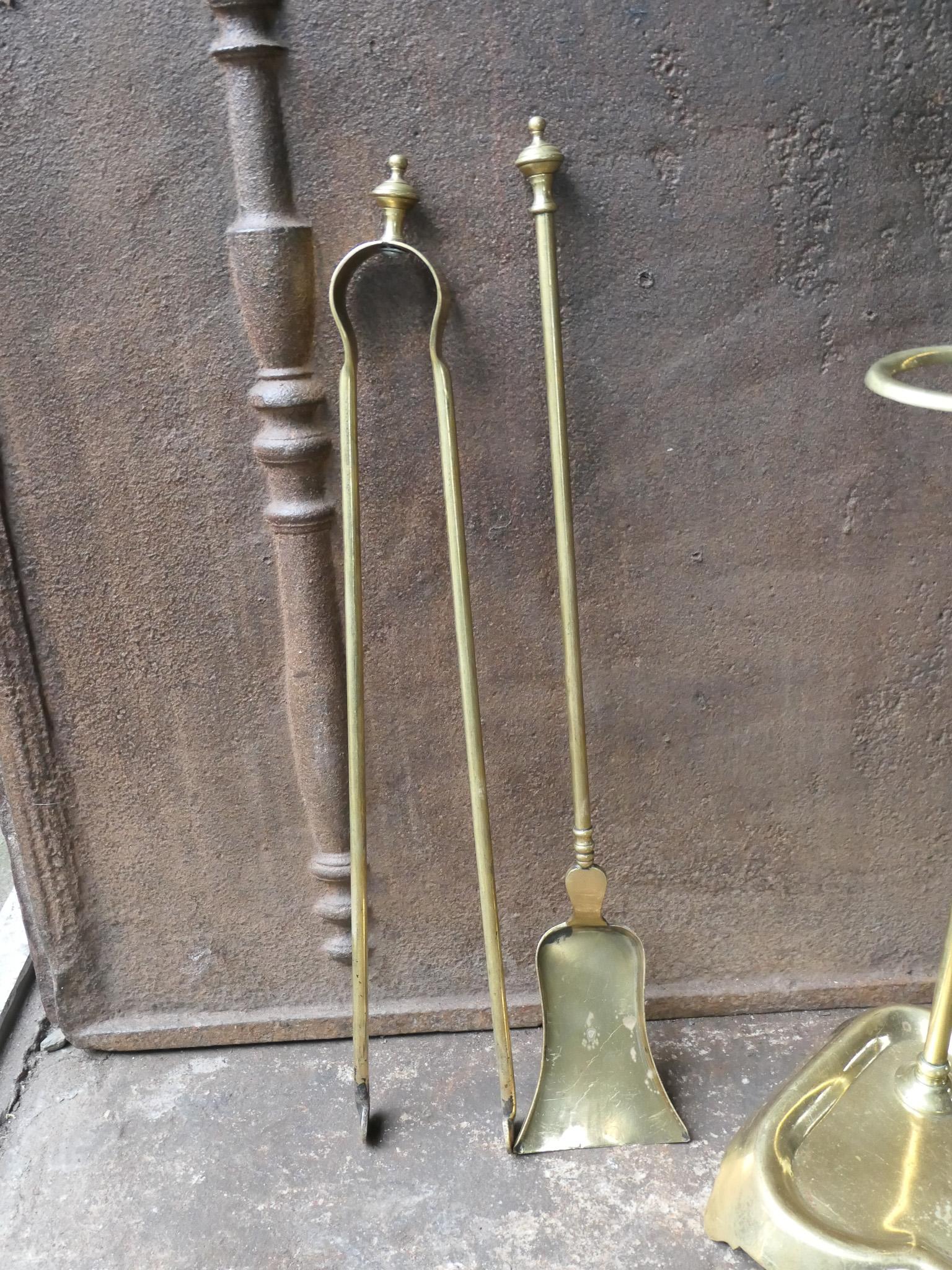 Bouhon Frères Fireplace Tool Set, Fire Tools, 19th Century For Sale 5