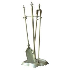 Bouhon Frères Fireplace Tool Set, Fire Tools, 19th Century