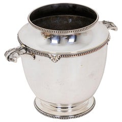 Vintage Bouillet Bourdelle, Silver Plated Wine Cooler-Champagne Bucket, 20th Century