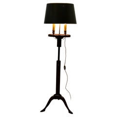 Bouillotte Floor Lamp, Adjustable Twin Candle Lamp This is an Elegant Piece