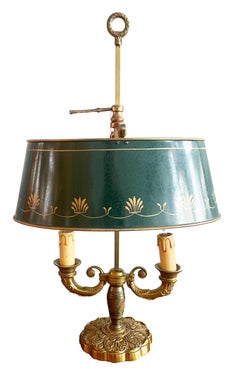 Bouillotte lamp, France 1860