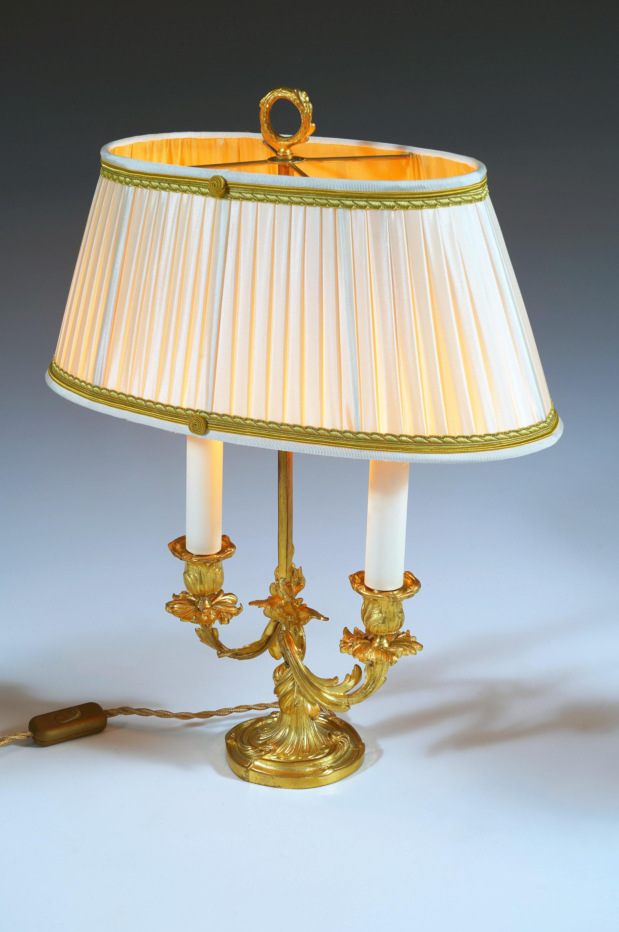 Lámpara Bouillotte, Francia, hacia 1880 Dorado en venta