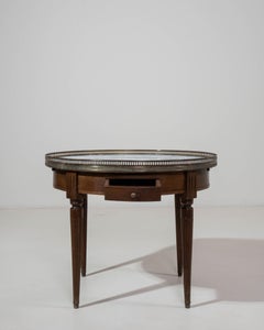 Bouillotte Table With Marble Top, France, 19th Century