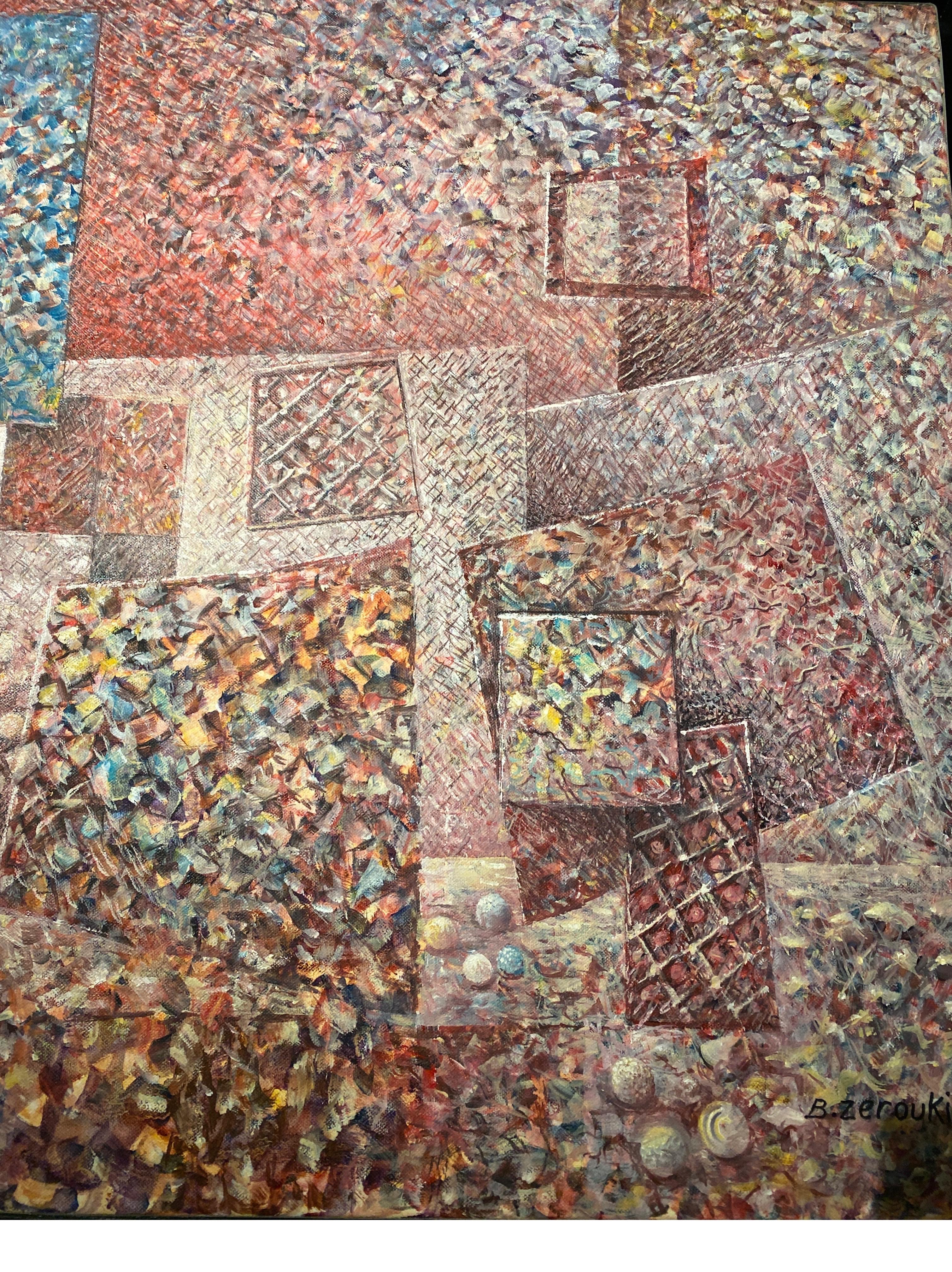 artist who paints squares
