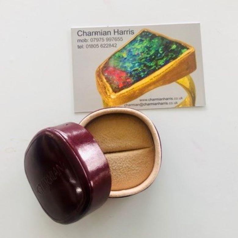 Boulder Opal Ring in 22 Karat Yellow Gold and Silver 3