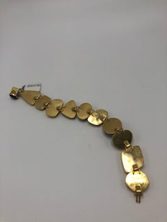 Boulder Opal, Sugalite and Gold Bracelet