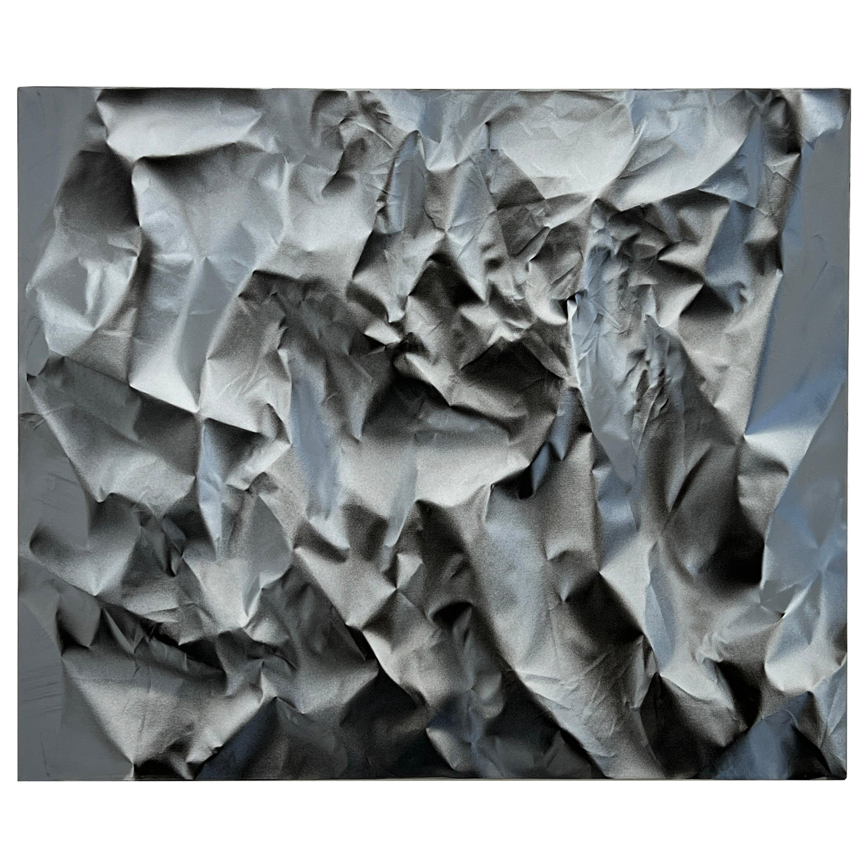 'Boulder" Photorealist Painting by Paul Kane