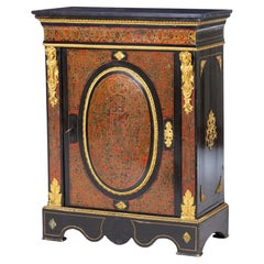 Antique BOULLE CABINET 19th Century French Napoleon III