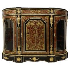 Boulle cabinet, France, circa 1860.