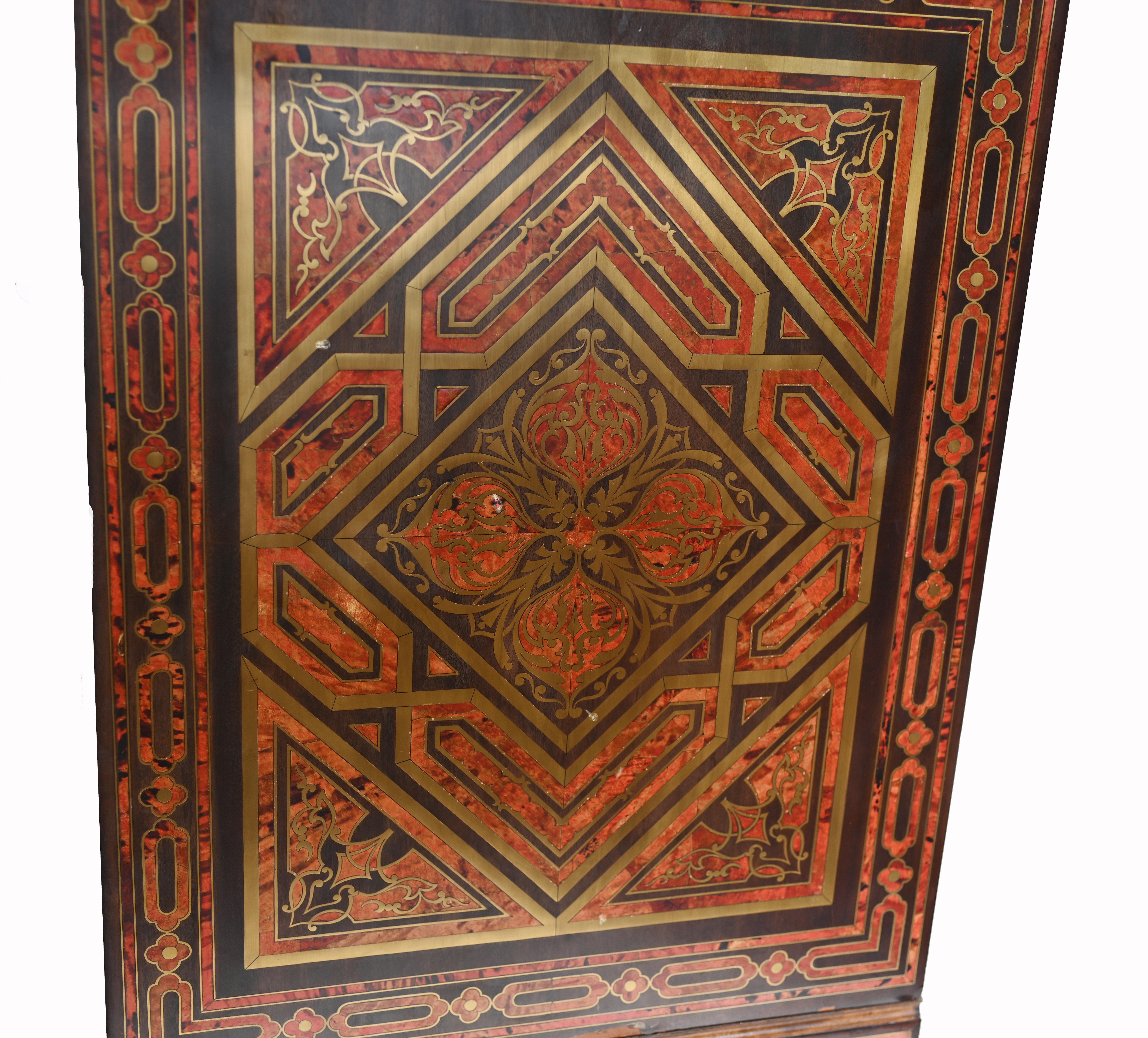 Boulle Cabinet Inlay Chest Islamic Closet, 1930 3