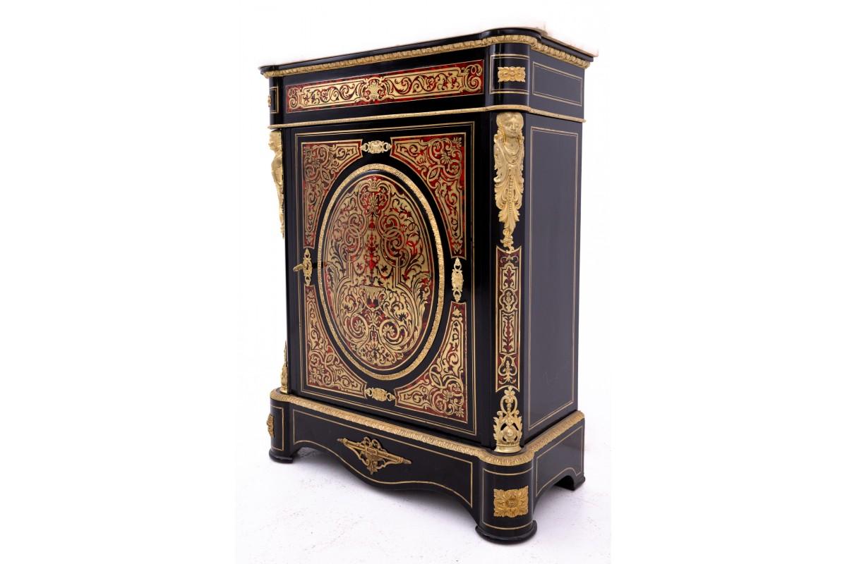 Cassettiera Boulle, Francia, 1860 circa. in vendita 6