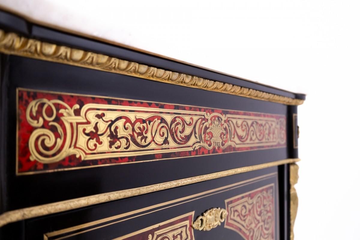 Cassettiera Boulle, Francia, 1860 circa. in vendita 2