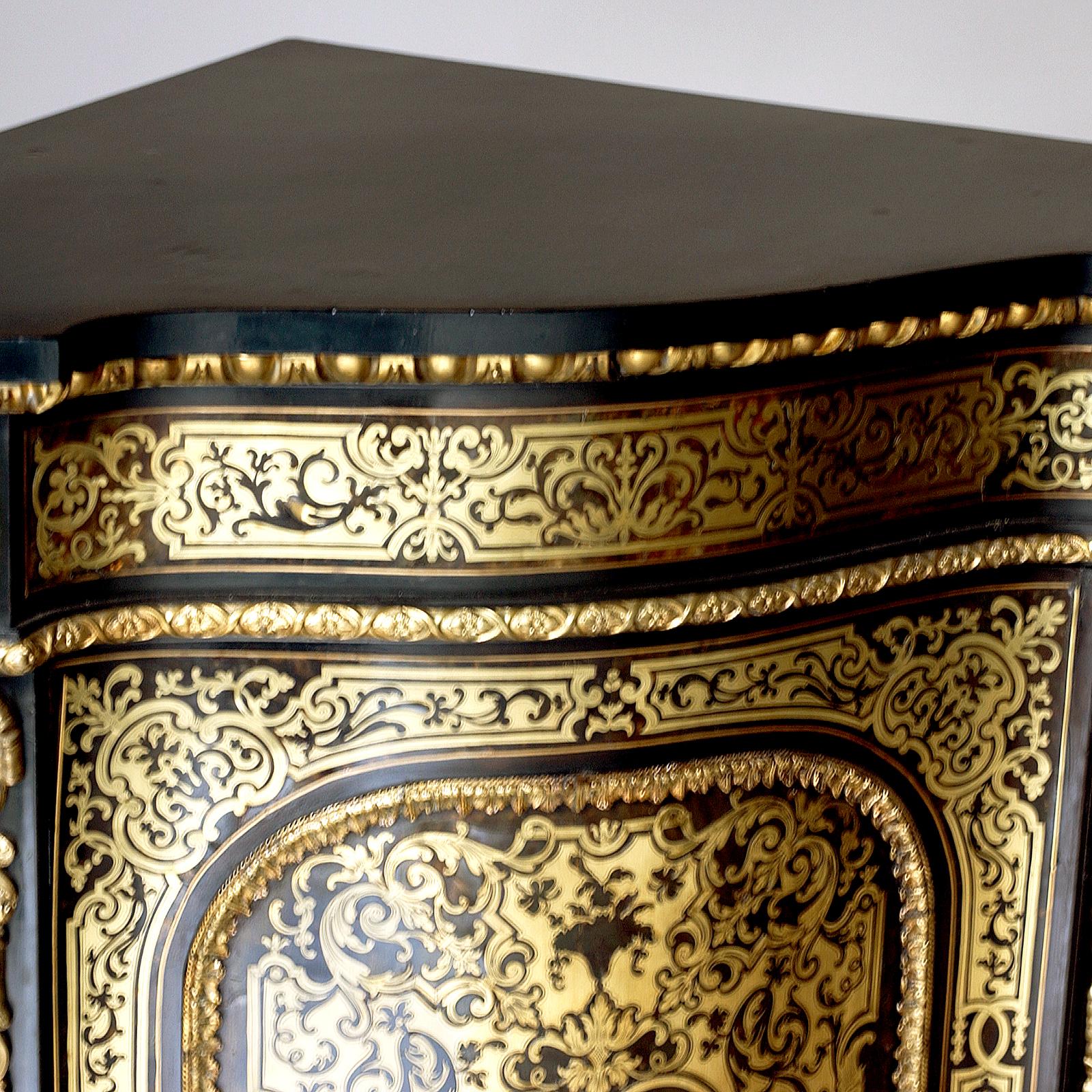 Marqueterie Mobile ad angolo Boulle in vendita