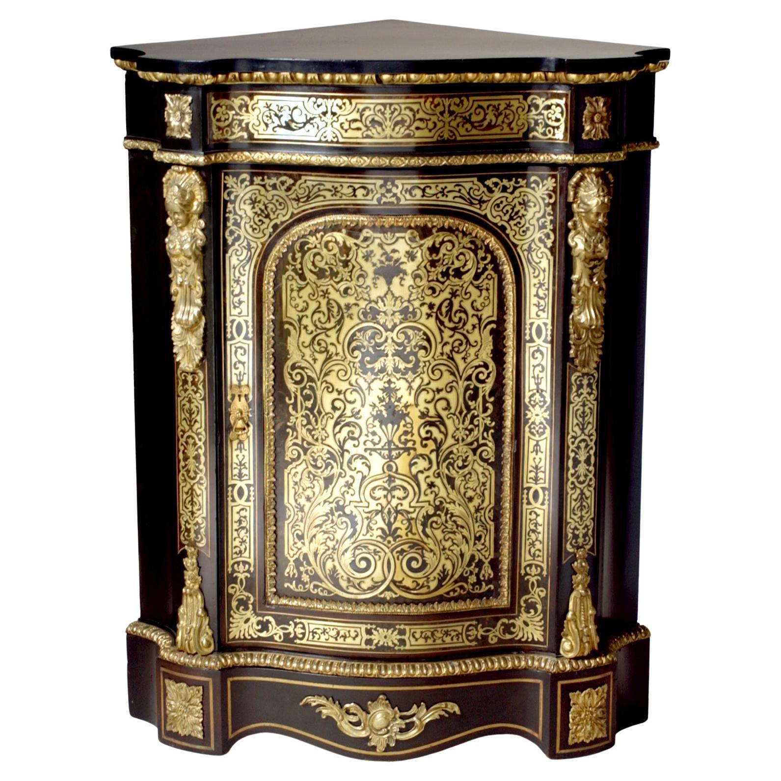 Marquetry Case Pieces and Storage Cabinets