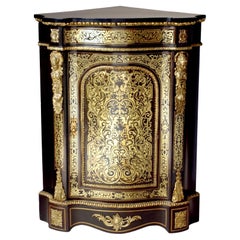 Boulle Corner Cabinet