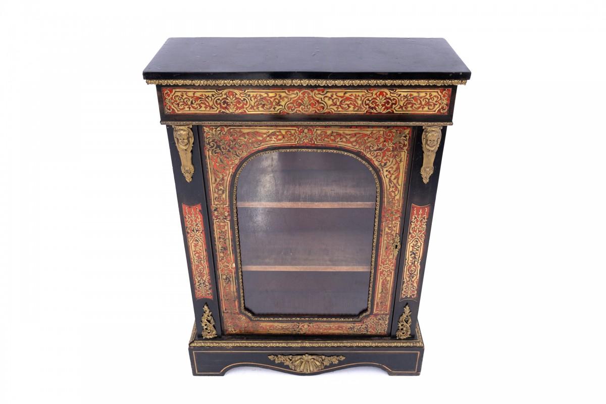 Boulle display cabinet, France, circa 1880. For Sale 4