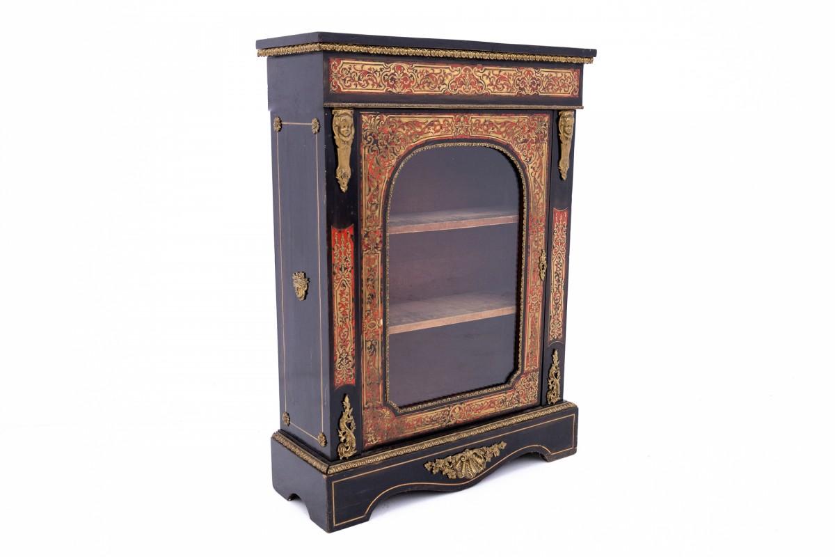 Boulle display cabinet, France, circa 1880. For Sale 5