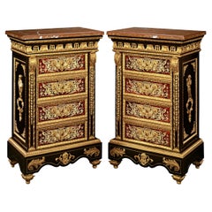 Boulle Marquetry Commodes