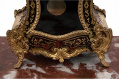 Pendule de cheminée Boulle Napoléon III de 1855