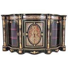 Boulle Napoleon III Vitrine Cabinet by Druce & Co