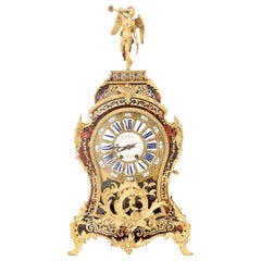 Boulle Pendule with Console, Napoleon III, France 19th Century