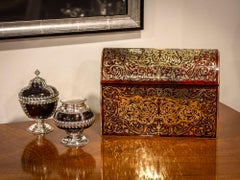 Boulle Stationery Box by Leuchars & Sons