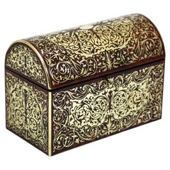 Boulle Stationery Box by Leuchars & Sons