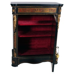 Boulle Style Cabinet , Credenza 19th century, from a Venetian Countryside Villa