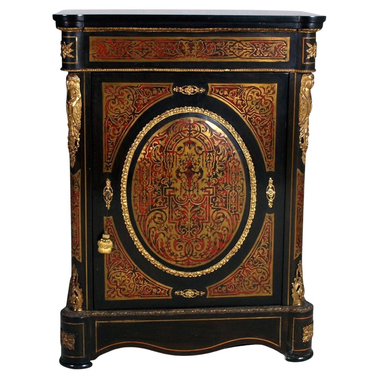 Armario de estilo Boulle , Credenza Siglo XIX, procedente de una villa de campo veneciana