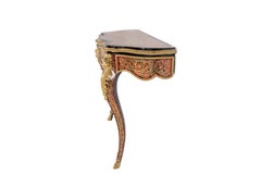 Boulle Style Console and Gilded Bronze, circa 1880
