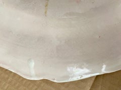 Boulogne sur Mer Faïence Dish France, 19th Century Blue Yellow