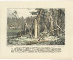 Boundary Marker at St. Croix River Source, 1817 – A Historic Diplomatic Monument