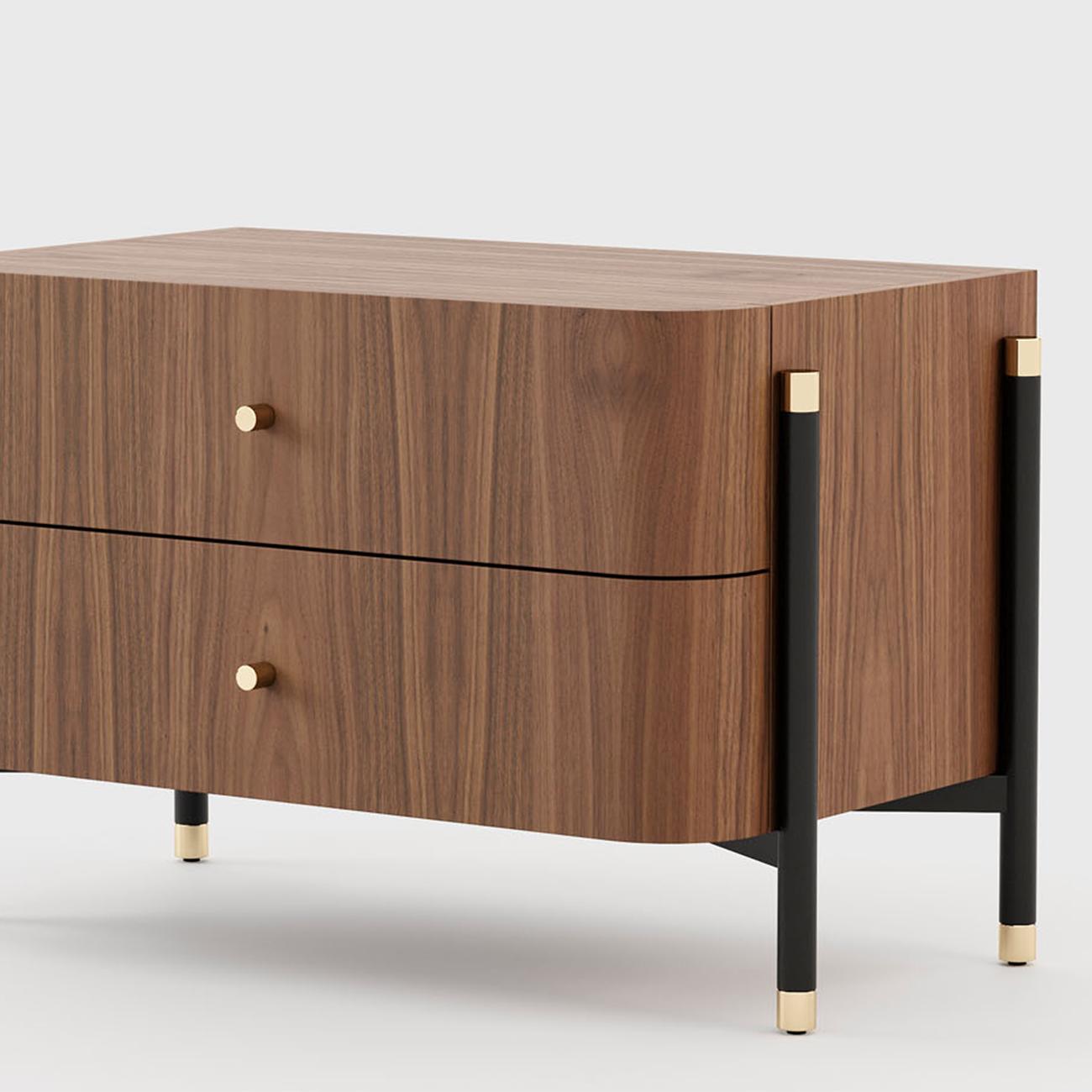 Contemporary Bount Nightstand or Side Table For Sale