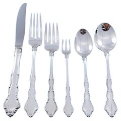 Bountiful by Oneida Sterling Silver Flatware Set for 12 Service 77 pieces