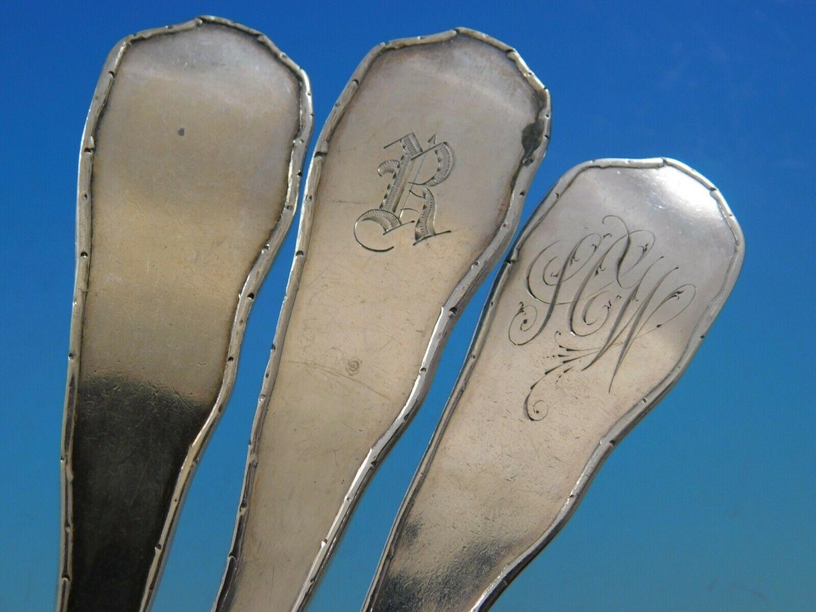 Bouquet by Durgin Sterling Silver Flatware Set for 8 Service 41 Pcs Multi-Motif 6
