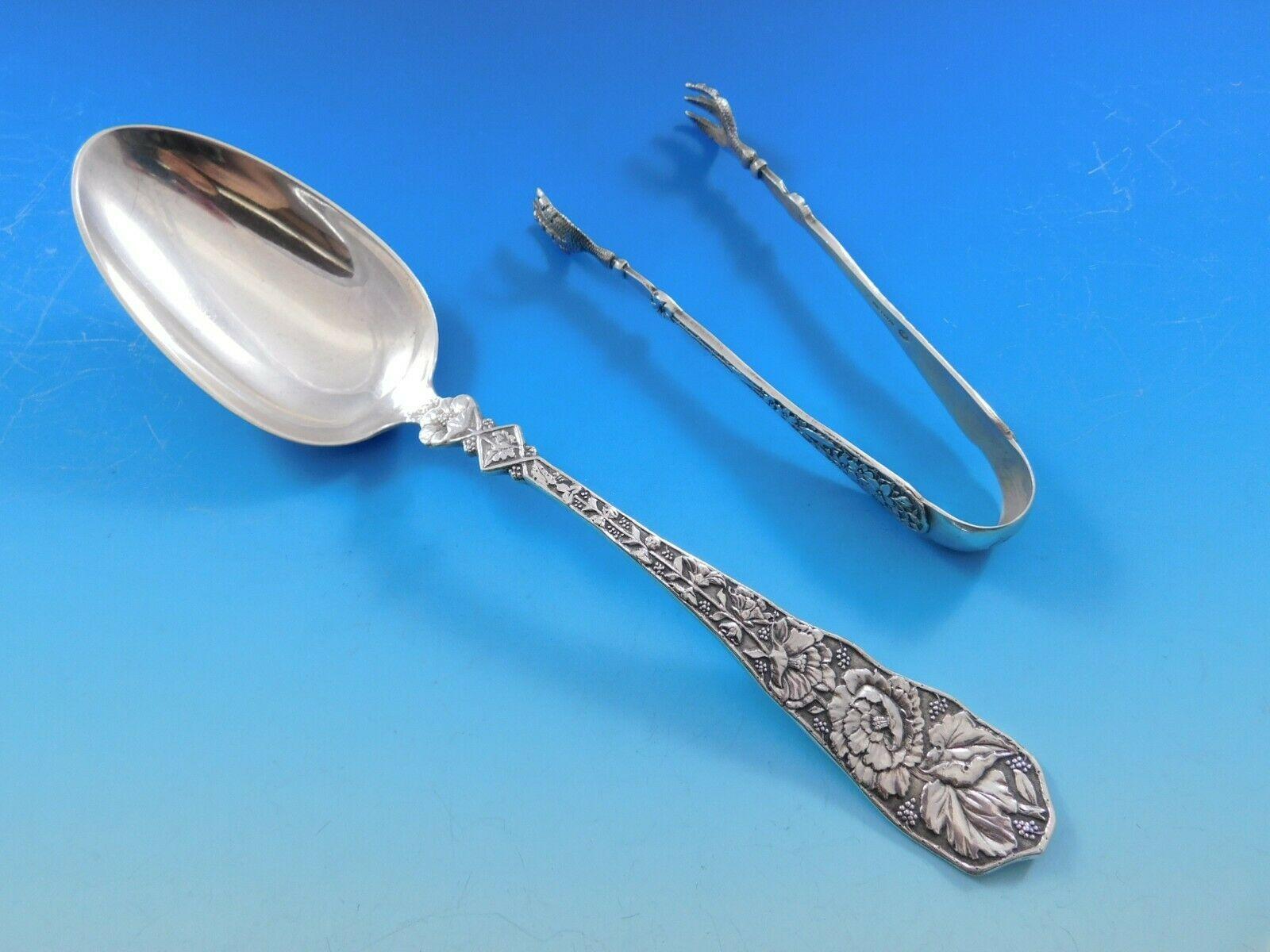 Bouquet by Durgin Sterling Silver Flatware Set for 8 Service 41 Pcs Multi-Motif 4